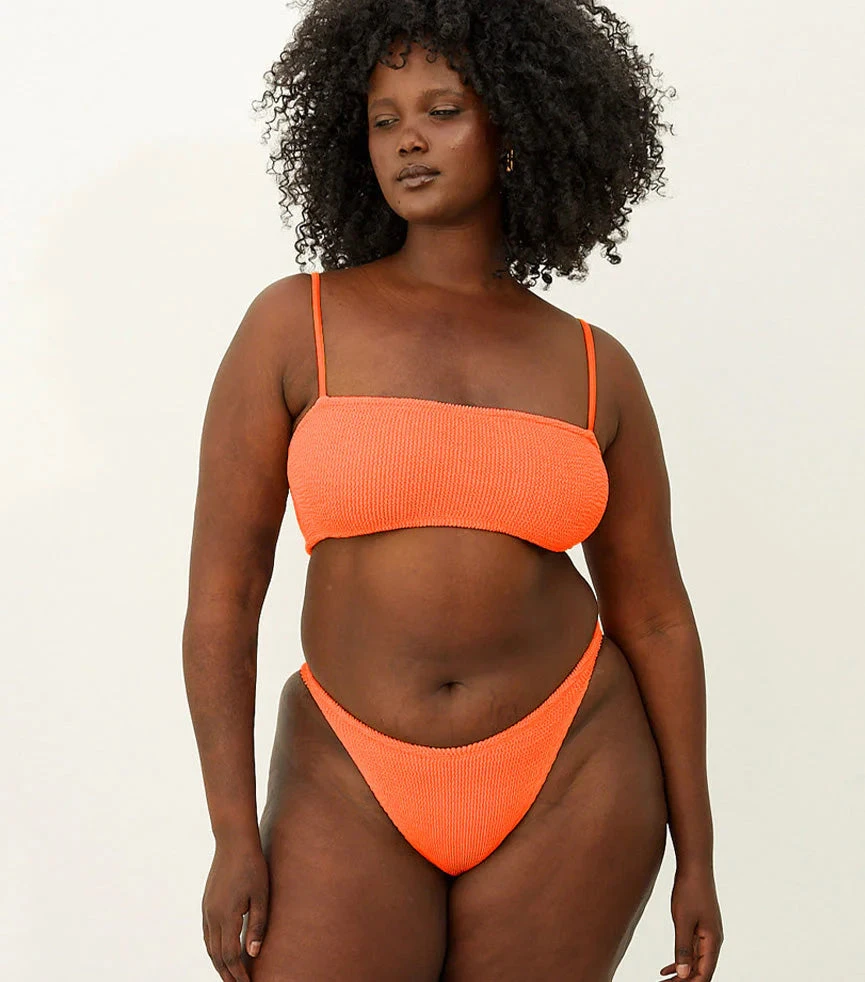 Hunza G | Gigi Bikini - Orange 2 Hunza G | Gigi Bikini - Orange - Image 2