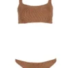 Xandra Bikini Metallic Cocoa