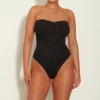 Brooke Lurex Swim - Black/Gold
