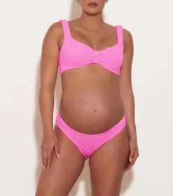 Bonnie Bikini - Bubblegum -Hunza G BonnieCrinkleBikini Bubblegum 01 FL