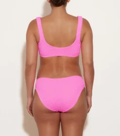 Bonnie Bikini - Bubblegum -Hunza G BonnieCrinkleBikini Bubblegum 03 FL