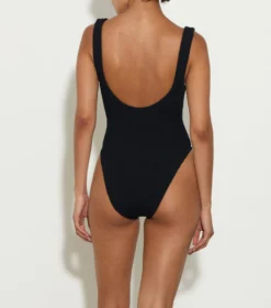 Celine Swim - Black 5 Celine Swim - Black -Hunza G CELENESWIMTORTOISESHELLBLACK 02