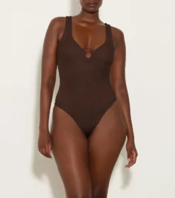 Celine Swim - Metallic Chocolate