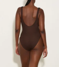 Celine Swim - Metallic Chocolate -Hunza G CELENESWIMTORTOISESHELLMETALLICCHOCOLATE 02