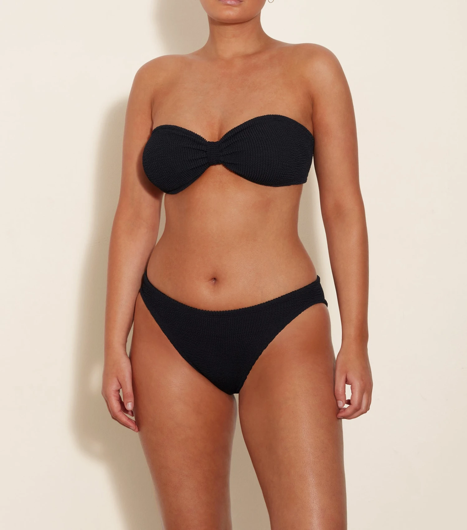 Coverage Jean Bikini - Black 1 Coverage Jean Bikini - Black