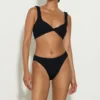 Coverage Juno Bikini - Black
