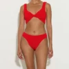 Coverage Juno Bikini - Red