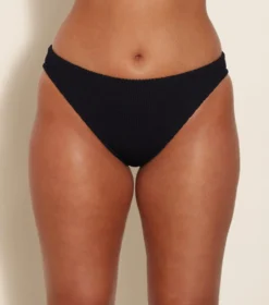 Coverage Xandra Bikini - Black 6 Coverage Xandra Bikini - Black -Hunza G COVERAGEXANDRABIKINICRINKLEBLACK FC 1