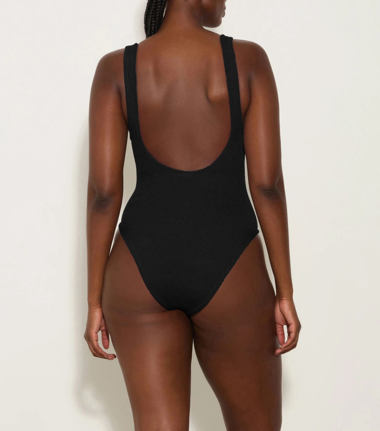 Domino Swim With Tonal Hoops - Black 2 Domino Swim With Tonal Hoops - Black - Image 2