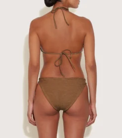 Eva Bikini - Metallic Cocoa 5 Eva Bikini - Metallic Cocoa -Hunza G EVABIKINI METALLICCOCOA BC