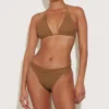 Eva Bikini - Metallic Cocoa