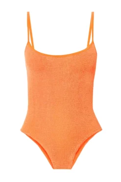 Pamela Swim Orange -Hunza G EXCLUSIVE 4