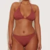 Eva Bikini - Metallic Rosewood
