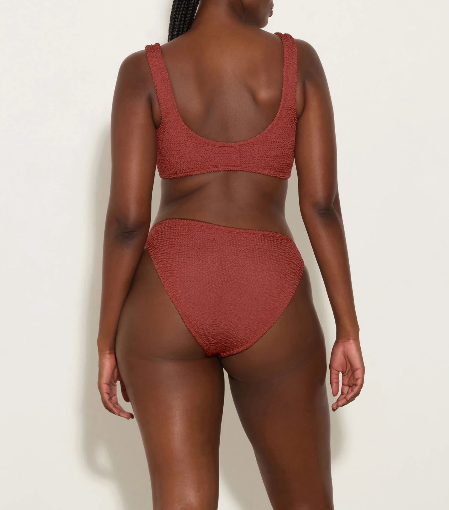Hallie Bikini - Metallic Rosewood 3 Hallie Bikini - Metallic Rosewood - Image 3