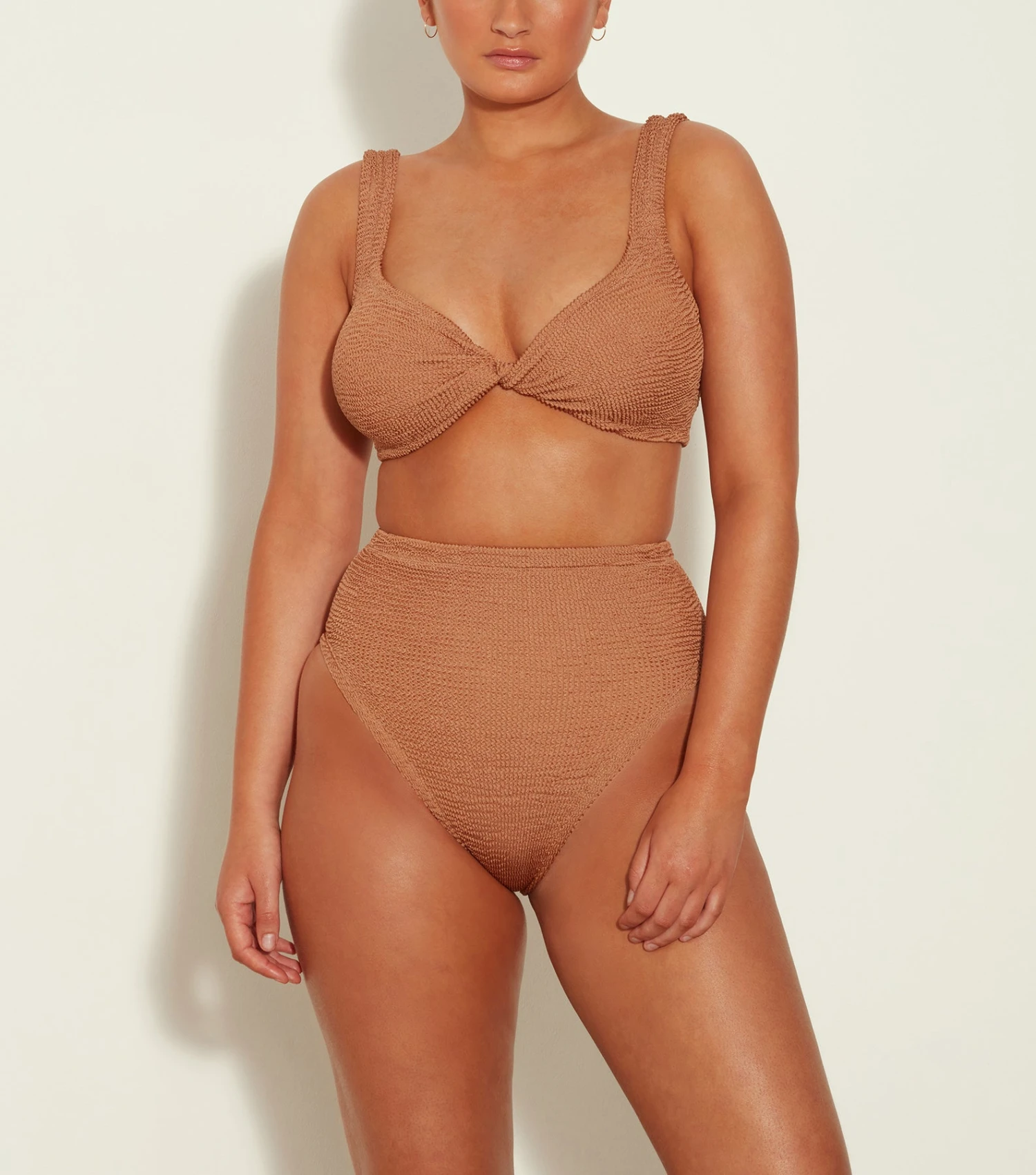 Jamie Bikini - Metallic Cocoa 1 Jamie Bikini - Metallic Cocoa