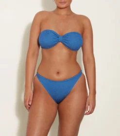 Jean Bikini - Metallic Denim