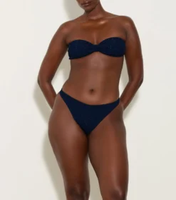 Jean Lurex Bikini - Navy/Silver