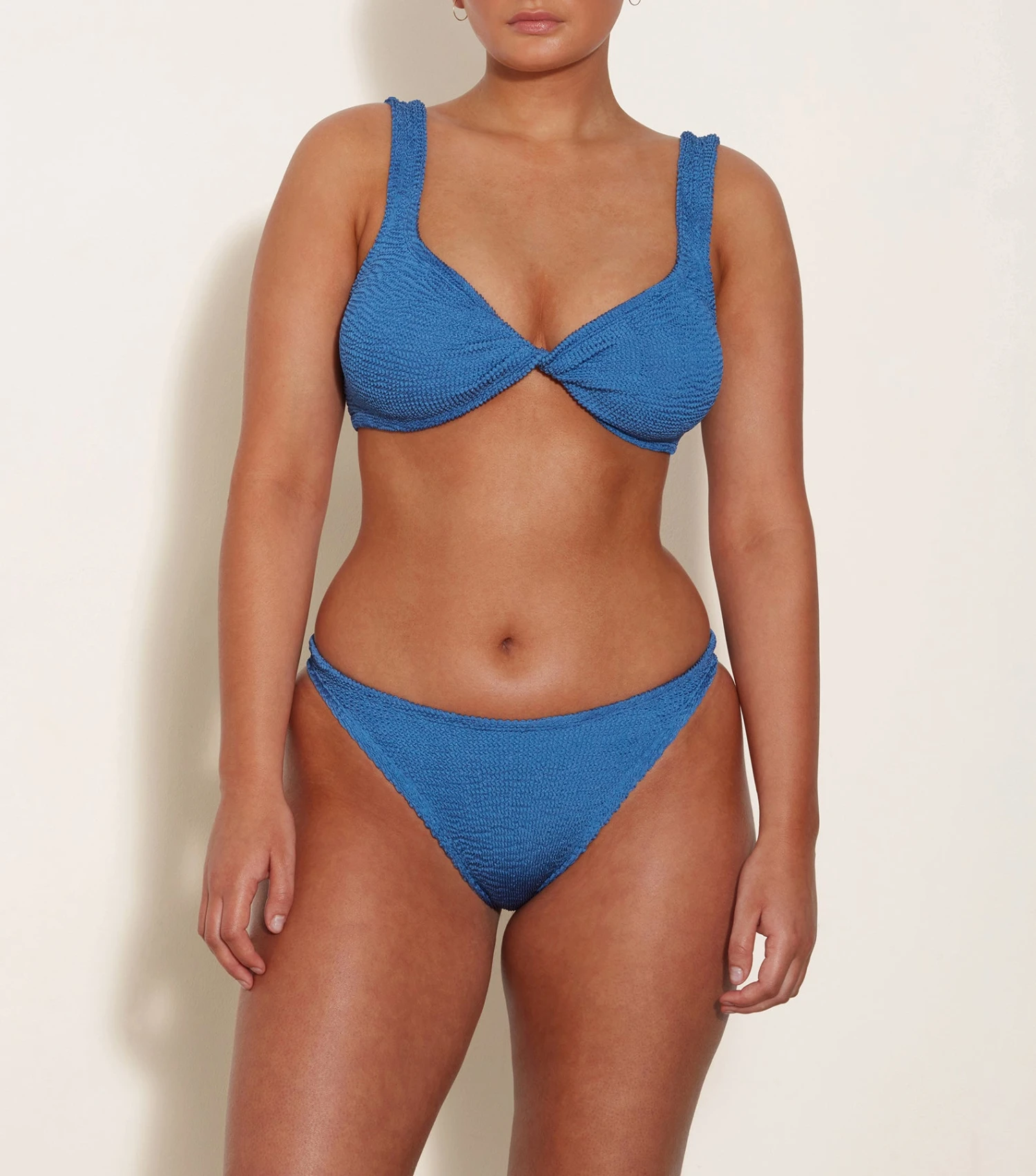 Juno Bikini - Metallic Denim 1 Juno Bikini - Metallic Denim