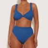Jamie Bikini - Metallic Denim