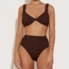 Jamie Bikini - Metallic Chocolate