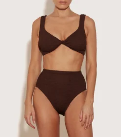 Jamie Bikini - Metallic Chocolate