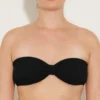 Jean Bikini Top - Black