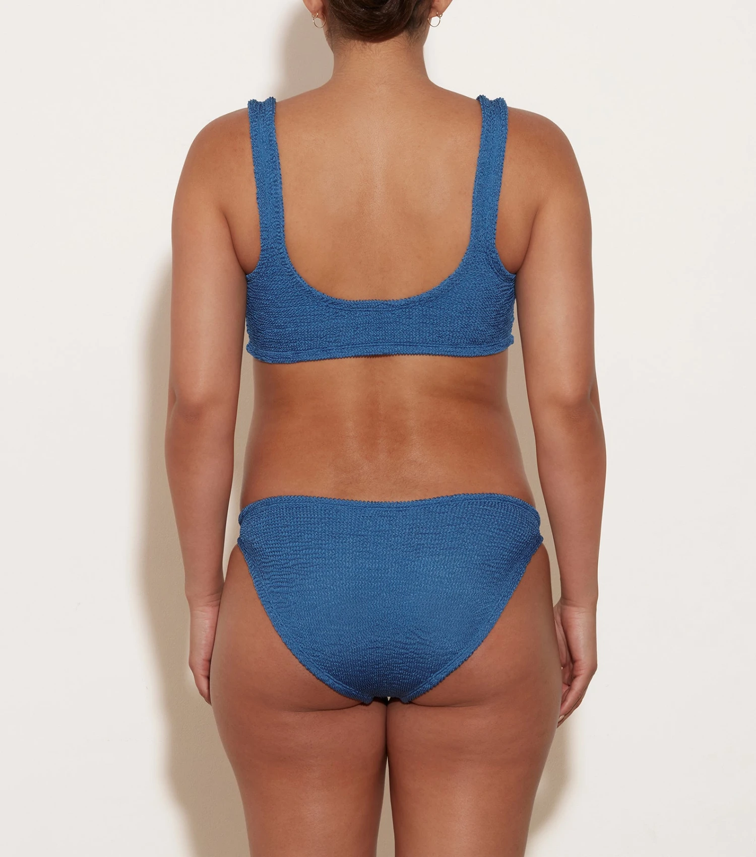 Juno Bikini - Metallic Denim 4 Juno Bikini - Metallic Denim - Image 4