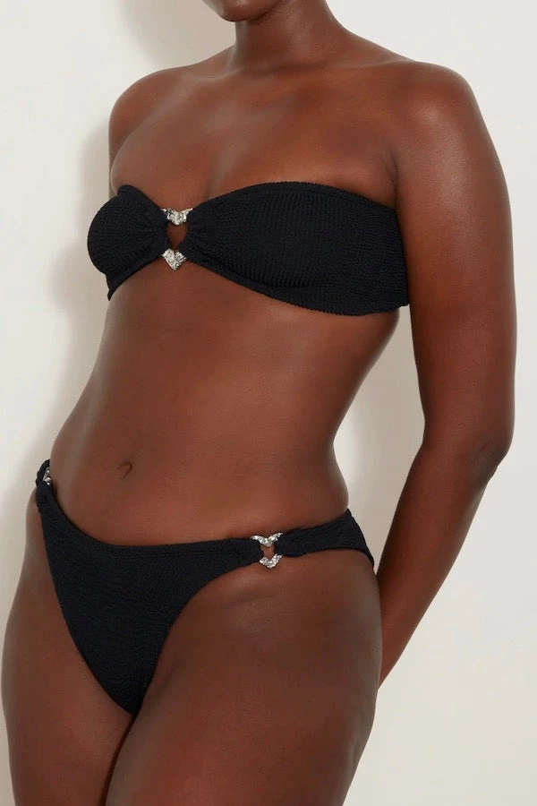 Nicole Bikini Black/Silver 5 Nicole Bikini Black/Silver - Image 5