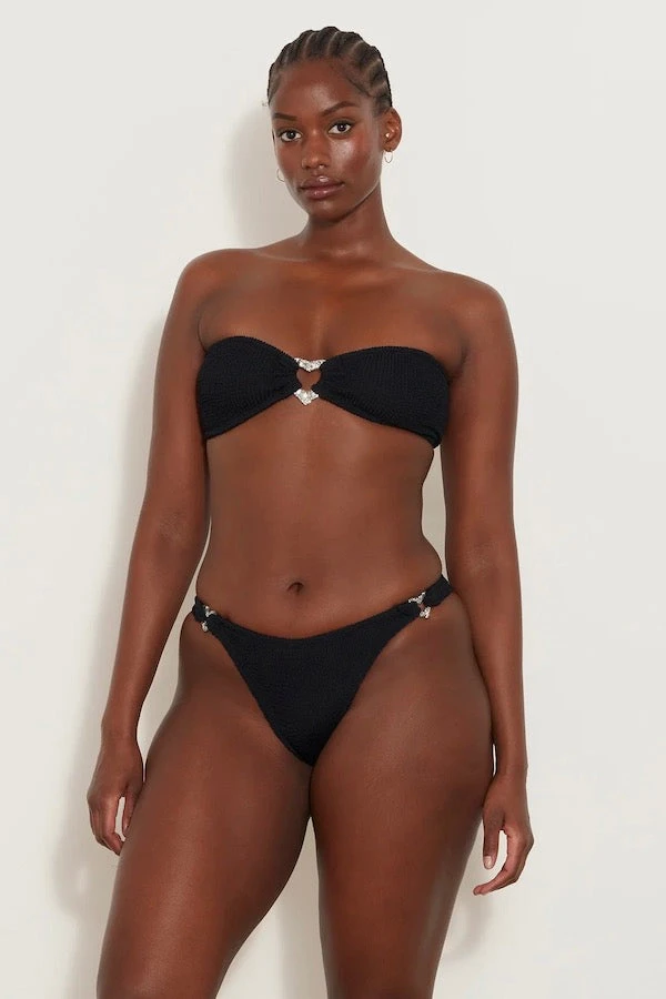 Nicole Bikini Black/Silver 2 Nicole Bikini Black/Silver - Image 2