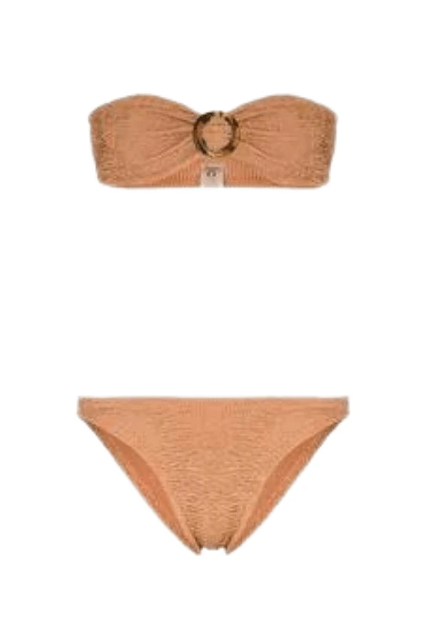 Flora Bikini Metallic Cocoa 2 Flora Bikini Metallic Cocoa - Image 2