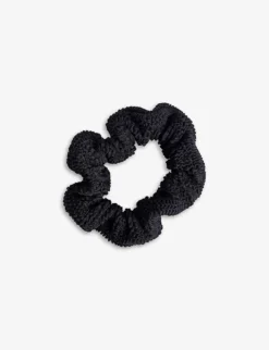 Crinkled Nylon Scrunchie