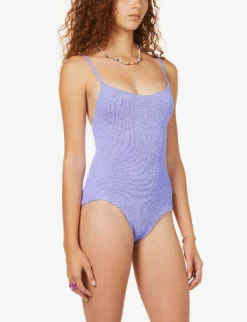 Pamela Scoop-neck Swimsuit 7 Pamela Scoop-neck Swimsuit -Hunza G R03841051 LILAC ALT02