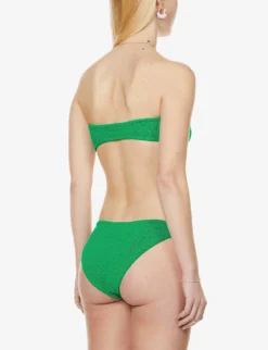 Jean Ruched Bikini -Hunza G R03873620 EMERALD ALT03