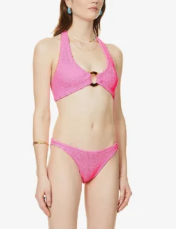 Coco Halterneck Bikini Set -Hunza G R03916776 BUBBLEGUM ALT02