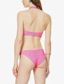 Coco Halterneck Bikini Set -Hunza G R03916776 BUBBLEGUM ALT03