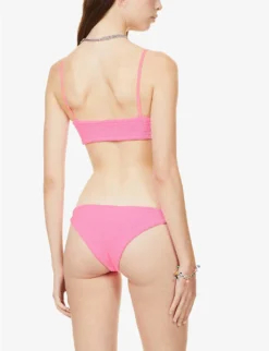 Gigi Crinkled Bikini -Hunza G R03947860 BUBBLEGUM ALT03
