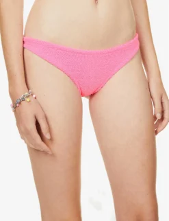 Gigi Crinkled Bikini -Hunza G R03947860 BUBBLEGUM ALT05