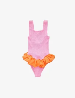 Denise Ruffle-embellished Swimsuit 7 - 12 Years
