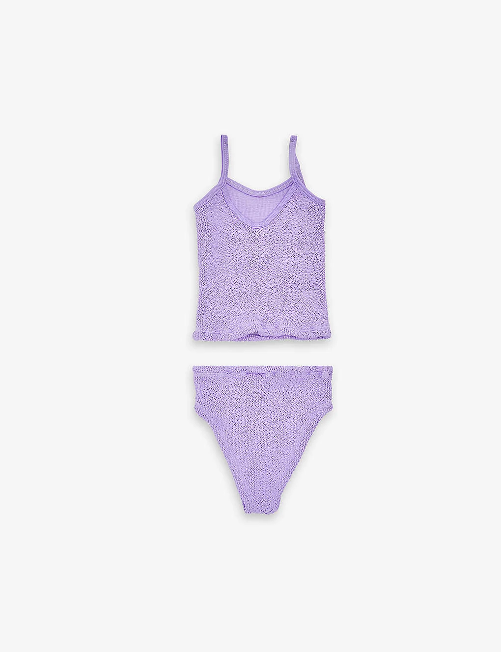 Daphne Scoop-neck Crinkle-texture Stretch-woven Bikini 7-12 Years 3 Daphne Scoop-neck Crinkle-texture Stretch-woven Bikini 7-12 Years - Image 3
