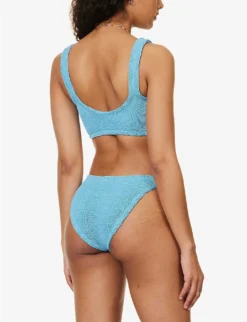 Xandra Crinkled Bikini -Hunza G R04130311 SKYBLUE ALT03