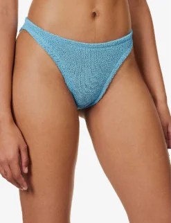 Xandra Crinkled Bikini -Hunza G R04130311 SKYBLUE ALT05