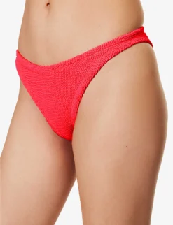 Gigi Crinkled Bikini Set -Hunza G R04130312 HOTPINK ALT03