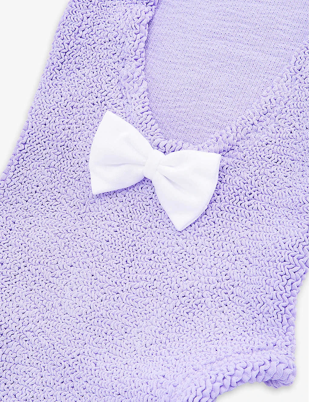 Baby Alva Bow-trim Crinkled Swimsuit 1-6 Years 2 Baby Alva Bow-trim Crinkled Swimsuit 1-6 Years - Image 2