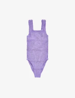 Alva Bow-embellished One-piece Swimsuit 7-12 Years