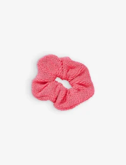 Ruched Stretch-woven Scrunchie