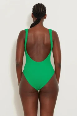 Square Neck Swim Emerald 7 Square Neck Swim Emerald -Hunza G Re sizeforweb 43