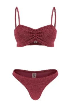 Aura Bikini Metallic Grape