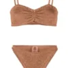 Aura Bikini Metallic Cocoa