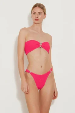 Nicole Bikini Hot Pink/Silver -Hunza G Re sizeforweb 91