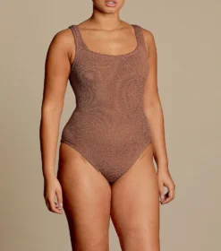 Hunza G | Square Neck Swim - Metallic Cocoa -Hunza G SQUARENECKSWIM METALLICCOCOA 1800x1800 63b183f4 2783 4318 9184 7020909284f4
